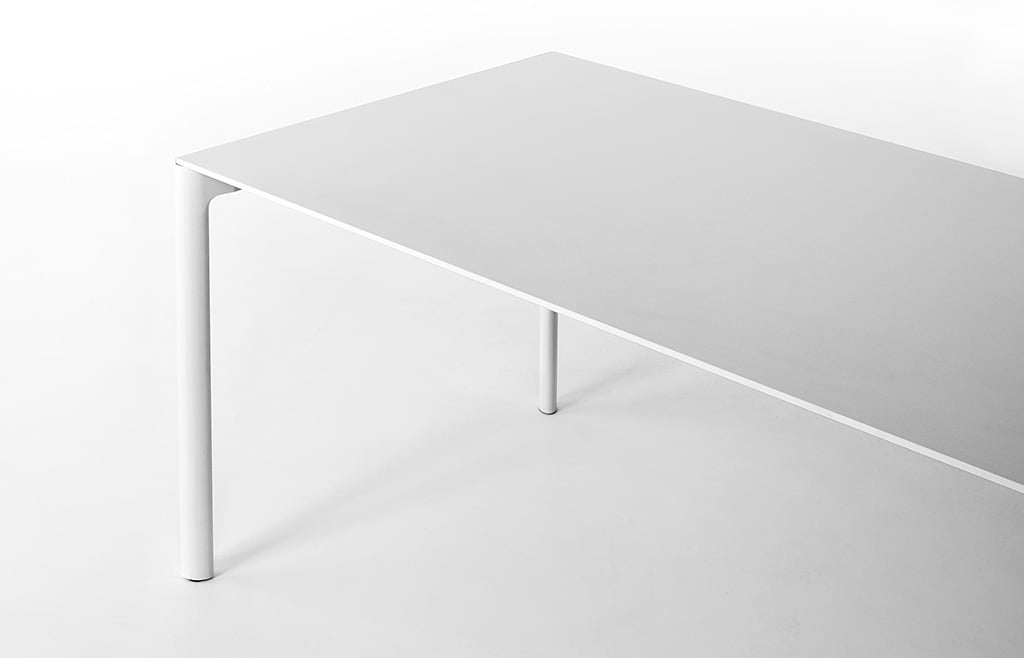 Kristalia Maki Pure White Indoor Tisch ausziehbar (80 x 114 / 154 / 194cm) 80 x 114 / 154 / 194cm 01MAK01