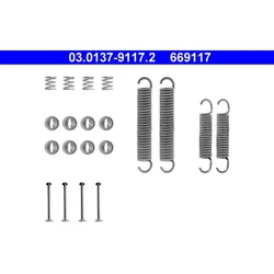 Zubehörsatz Bremsbacken ATE 03.0137-9117.2 für Lada 1200-1600 Toscana Nova