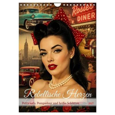 Rebellische Herzen (Wandkalender 2027 DIN A4 hoch), CALVENDO Monatskalender