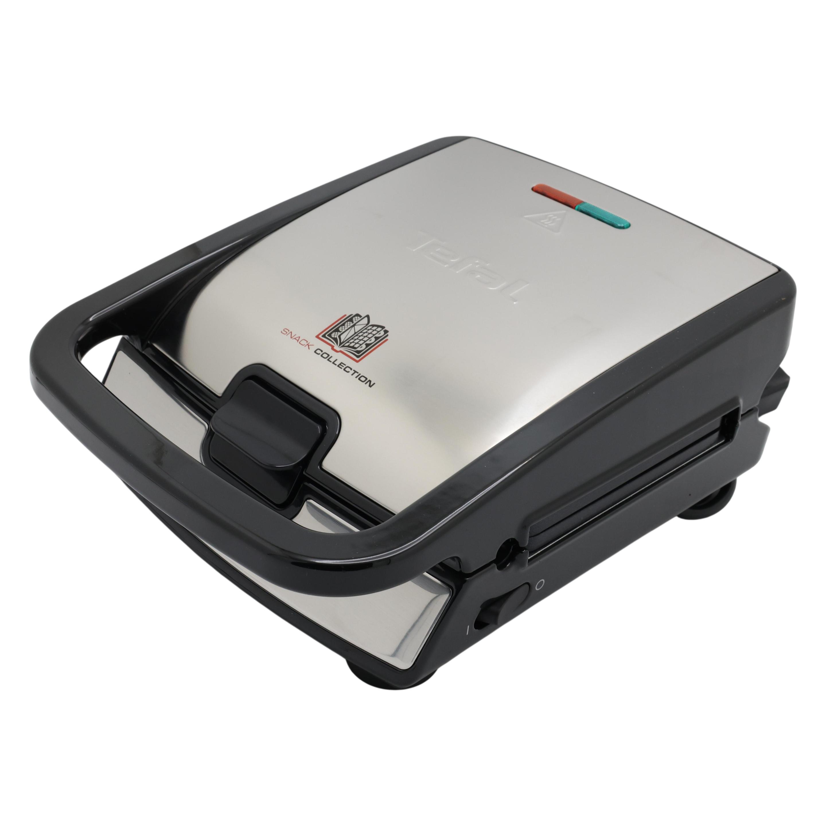 Tefal Snack Collection Waffel- und Dreieck-Sandwich-Platten Sandwichmaker & Waffeleisen (SW852D) (SW852D)