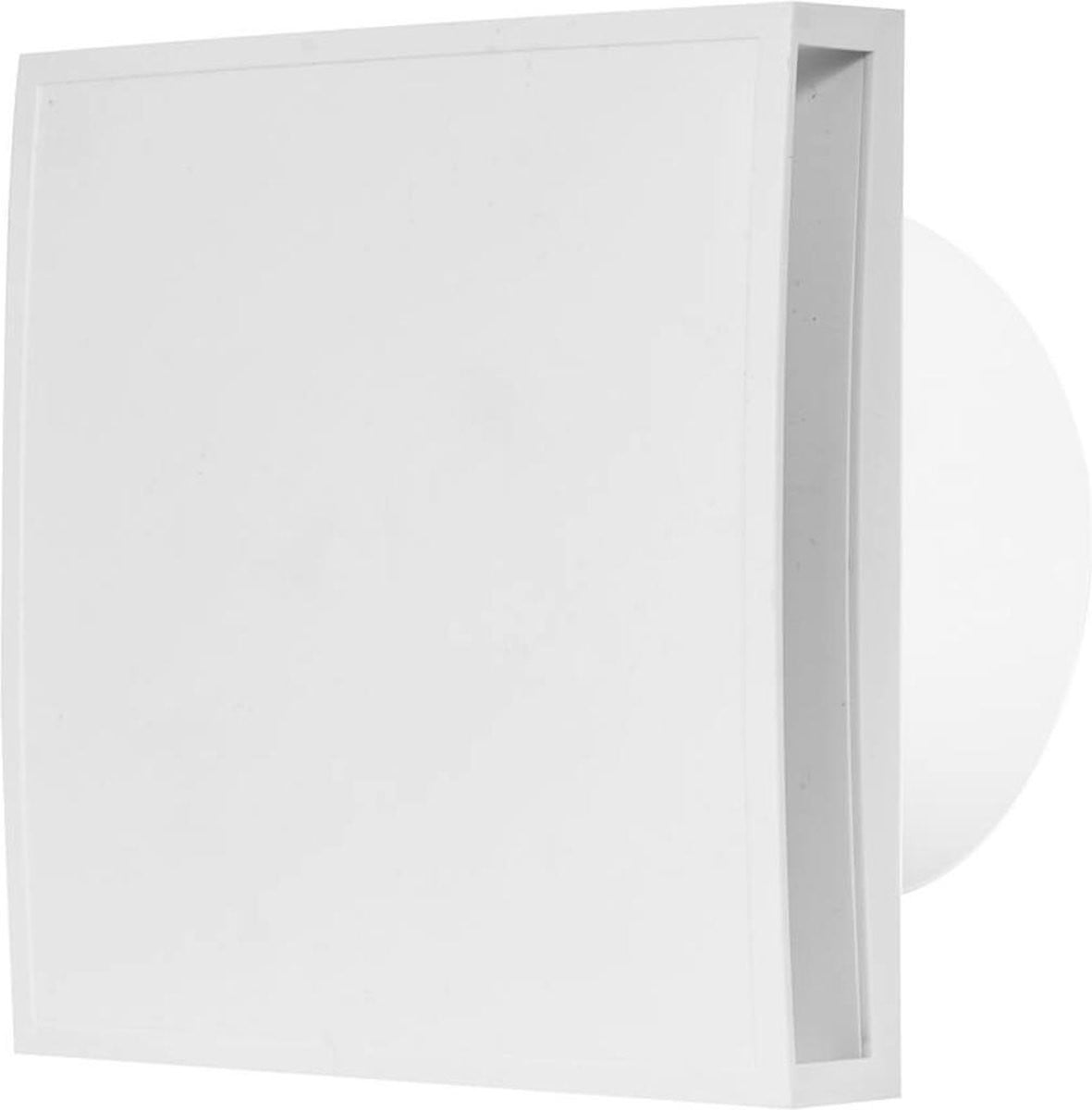 EET125T Badkamerventilator met Timer - Wit - 125 mm