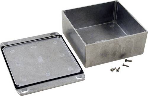 Hammond Electronics 1590WKKFL Universal-Gehäuse 125 x 125 x 57 Aluminium Natur 1St.