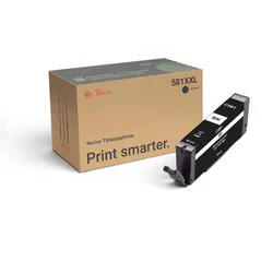 Peach Tintenpatrone XXL foto schwarz kompatibel zu Canon CLI-581XXLBK, 1998C001