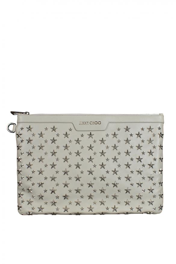 Jimmy Choo Derek Clutch Wit