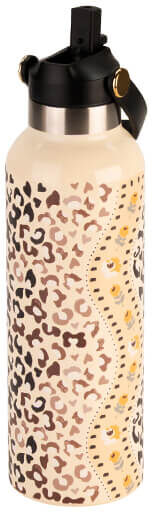 Cath Kidston Leopard 500ml Stainless Steel Water Bottle