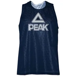 PEAK Iowa wendbares Basketballtrikot 20379 - dunkelblau/weiss 3XS