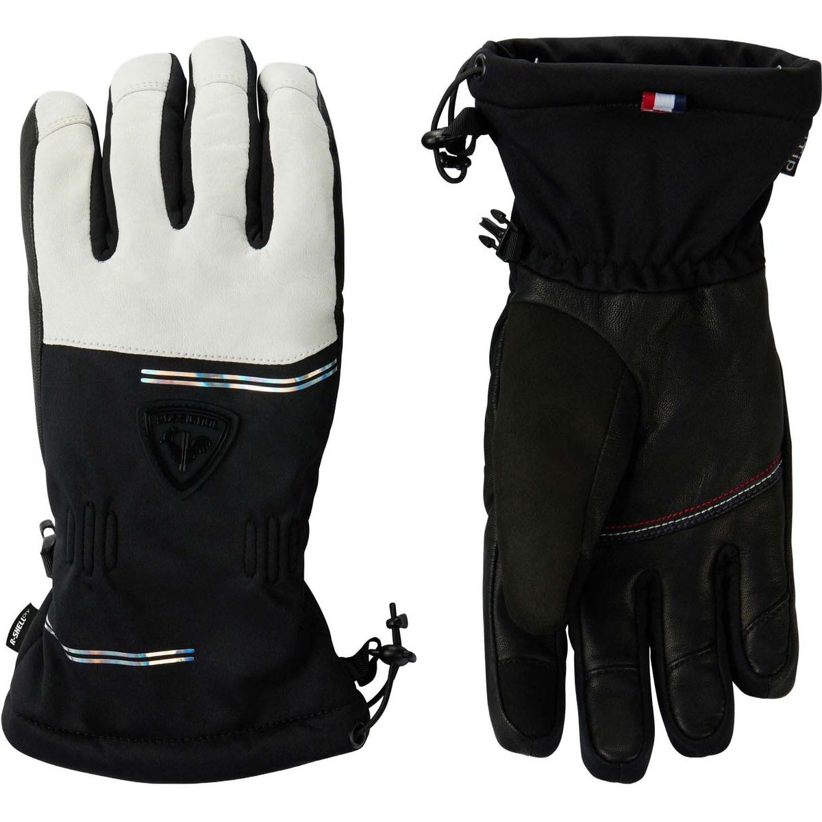 Rossignol W Absolute Ski Gloves R-shell white (100) L RLPWG07 10000L
