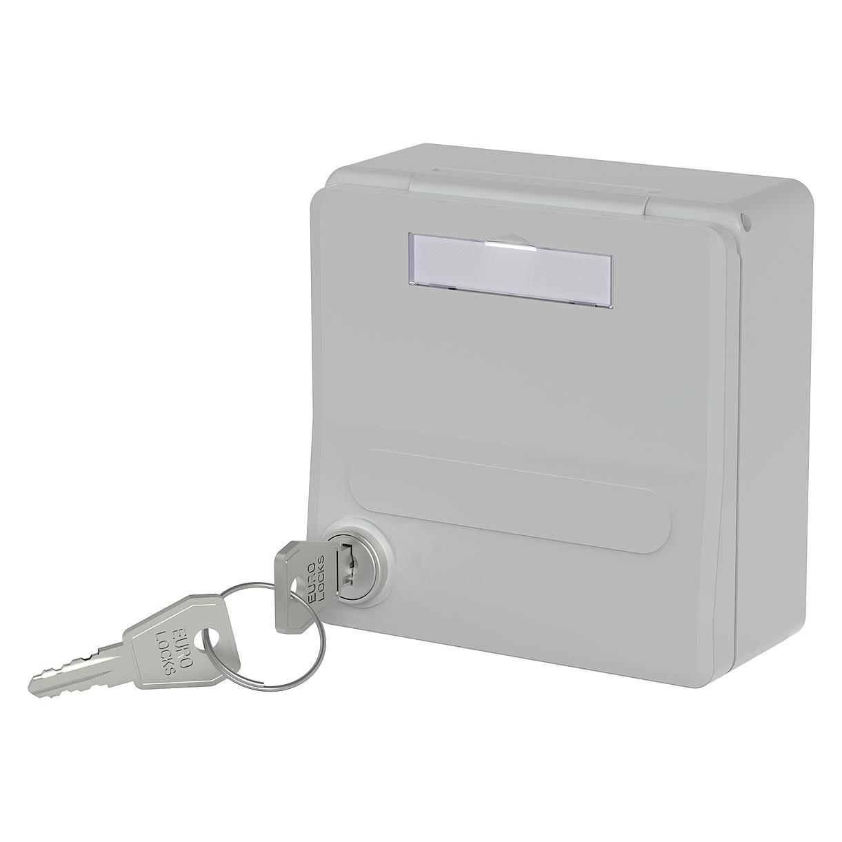 Metz Connect Modul-Unterputz-Gehäuse mit Klappdeckel und Schloss (1309471003KI)