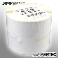 Ampertec Etiketten kompatibel zu Epson C33S045418 weiß 76mm x 35m endlos
