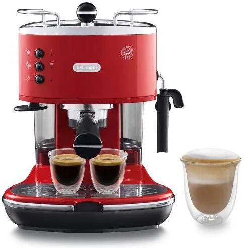 DeLonghi Macchina caffè espresso De Longhi ICONA VINTAGE Eco 311 R Rosso Scarla