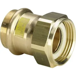 Verschraubung PROFIPRESS-G 2666,für Gas 22x7/8, 638559 aus Rotguss, flachdichtend