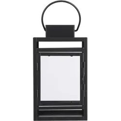 Mica Decorations, Laterne, Storm Lantern Black - L13.5xB13xH23cm
