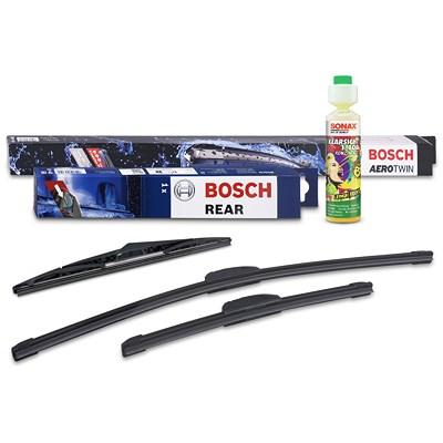 Bosch Wischer vorne +hinten +Scheibenreiniger [Hersteller-Nr. 31185733] für Toyota, Daihatsu, Mitsubishi
