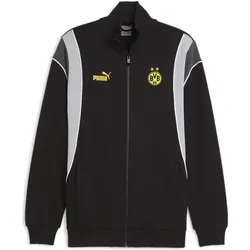 Puma, Herren, Laufjacke, BVB FtblArchive Track Jacket (S), Schwarz
