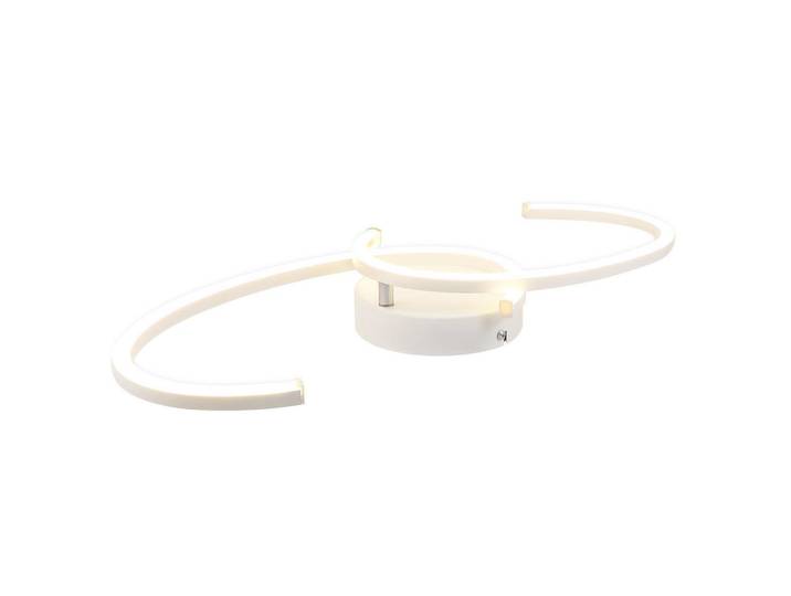 Nettlife Led-Deckenleuchte Kroeger 23/61.6/7cm, Weiß, Metall, LED integrated, 23x7x61.6 cm, Lampen & Leuchten, LED Beleuchtung, LED-Deckenleuchten