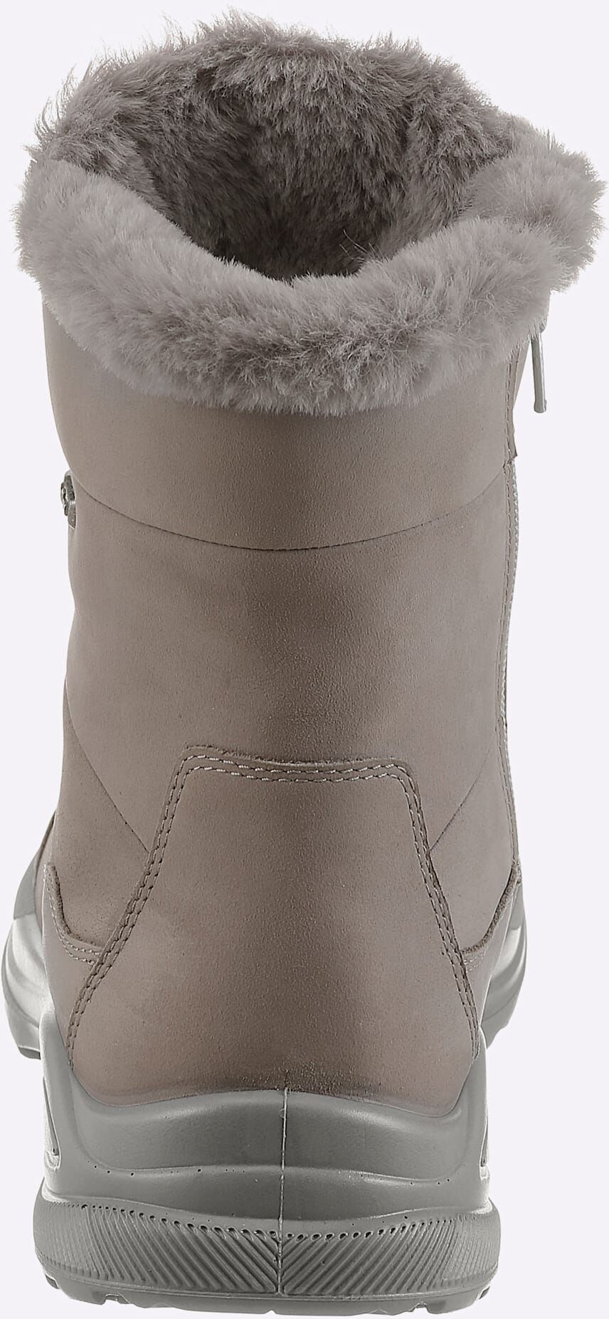Stiefel JOMOS, Damen, Gr. 36, grau, Nubukleder, Schuhe Stiefel grau 36