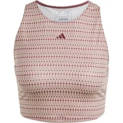 ADIDAS Damen Shirt Yoga Studio Print, Größe XS in Rot Rot