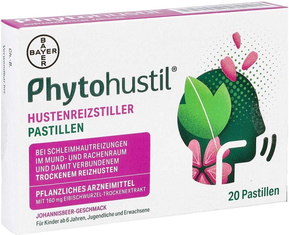 Phytohustil Hustenreizstiller Pastillen gegen Reizhusten