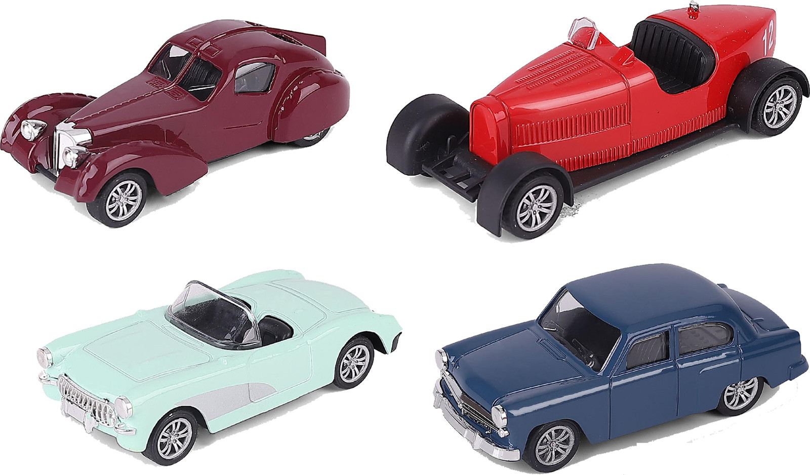 Wiky Trekauto Vintage Model Metaal 10,5 cm