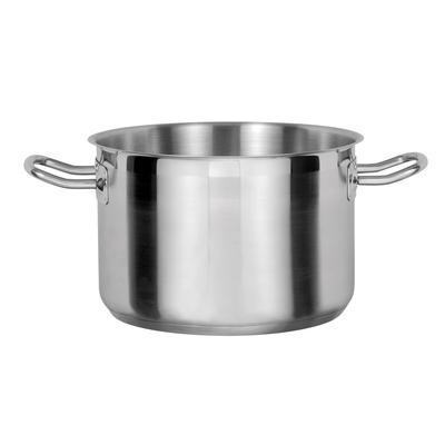 Gemüsetopf GSW "Le Chef", silber (silberfarben), H:27cm Ø:32cm, Töpfe, Gemüsetopf, Topf aus hochwertigem Edelstahl 18/10 in Gastro-Qualität