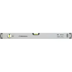 Hultafors, Wasserwaage, Spindelfräse GDS, 600 mm - mit 2 Libellen, SM 60, 405851 (60 cm)