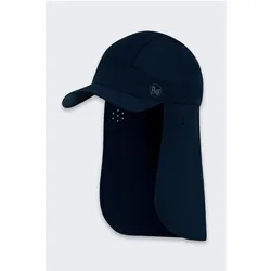 Buff, Sturmhaube + Halsschlauch, Pack Bimini Solid Navy, Blau, One Size