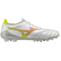 Mizuno Morelia Neo V Beta Elite AG Fußballschuh Herren - silber/o