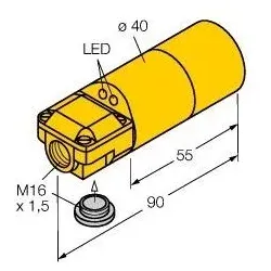 Turck Sensor NI30-K40SR-VP4X2
