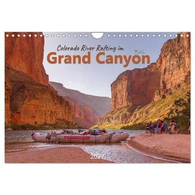 Colorado River Rafting im Grand Canyon (Wandkalender 2027 DIN A4 quer), CALVENDO Monatskalender