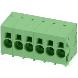 Phoenix Contact PHOE Leiterplatten-Anschlussklemme, Elektronikkabel + Stecker, Grün