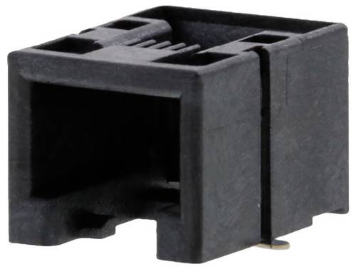 Molex Cat 3 Mod Jack/Plug 855025007 Buchse Schwarz