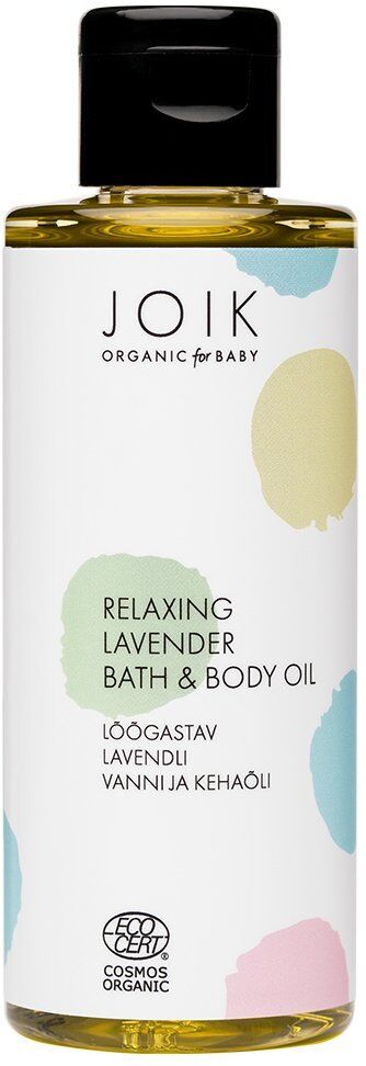 JOIK ORGANIC Relaxing Lavender Bath & Body Oil For Baby 100ml