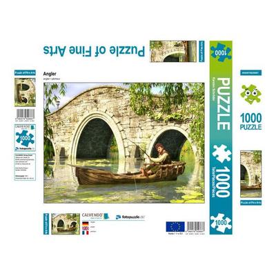 CALVENDO Puzzle Angler | 1000 Teile Lege-Größe 64x48cm Foto-Puzzle für glückliche Stunden