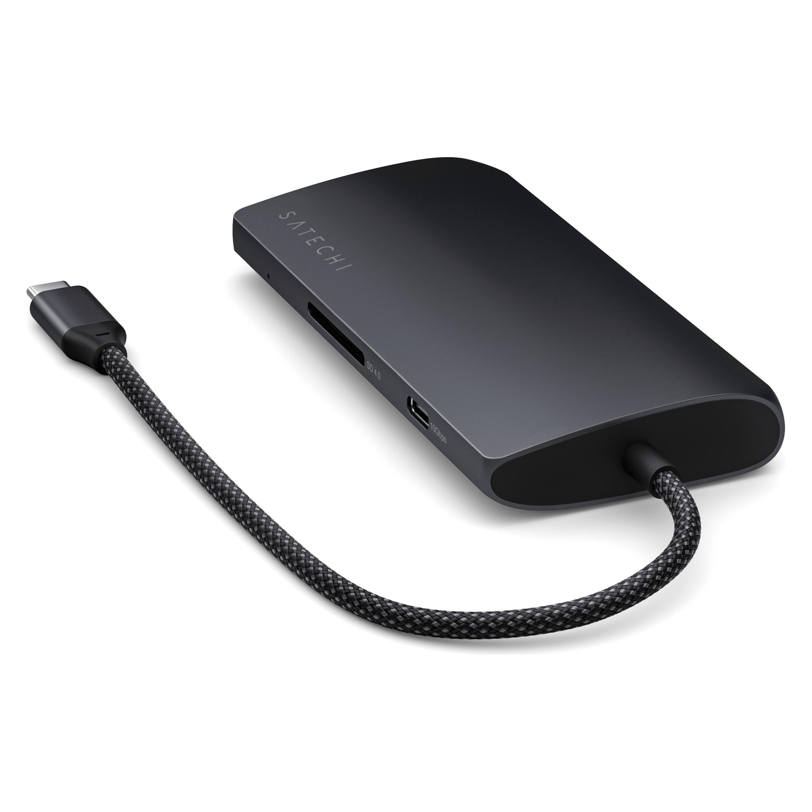 Satechi Multiport 8K V3 (USB-C, 7 Ports) (ST-P8KEM)