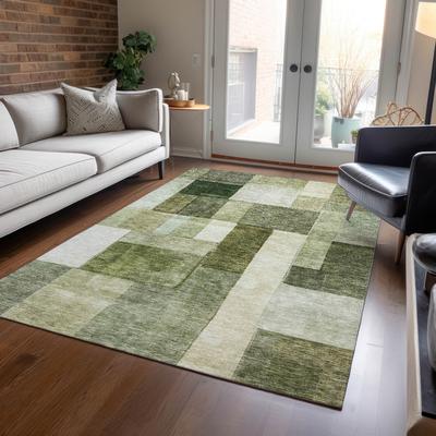 Addison Rugs Machine Washable Indoor/ Outdoor Contemporary Geo Chantille Rug