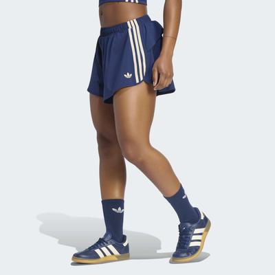 Shorts ADIDAS PERFORMANCE "ADIDAS ORIGINALS SPORT", Damen, Gr. XL, N-Gr, blau (night indigo, normal, gr.), Obermaterial: 76% Polyamid, 24% Elasthan, Hosen Shorts, Locker geschnittene Sport Shorts