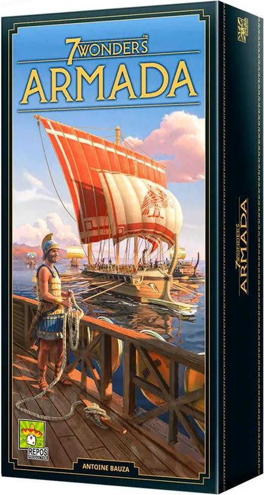 Asmodee 7 Wonders SEV-SP05 Strategisch Bordspel voor 40 minuten speeltijd