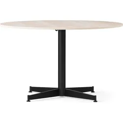 Nook Star Base Couchtisch, Keramik, schwarzes Gestell, Ø 80 cm