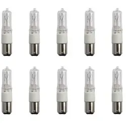 10x Halogen JD | Ba15d Dimmbar | 150W