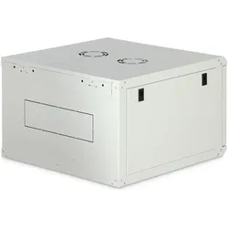 Digitus Wandgehäuse Dynamic Basic Serie - 600x600 mm (BxT) (7 HE, 19 Zoll Rack), Serverschrank, Grau