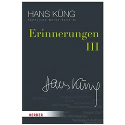 Erinnerungen III, Fachbücher von Hans Küng