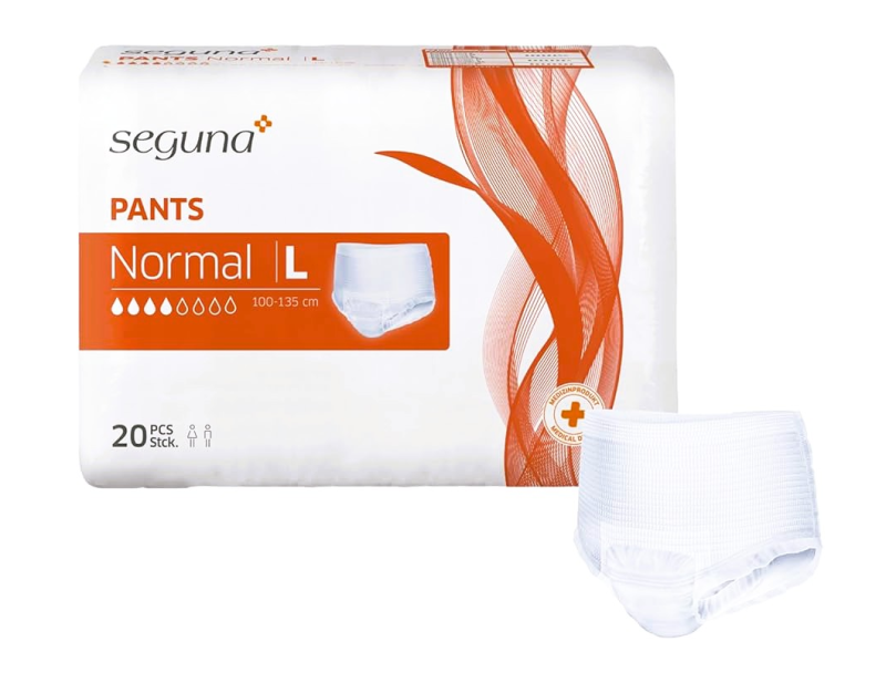 Seguna Pants Normal Large - 8 paquets de 20 protections