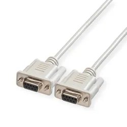 ROLINE 9-9pol. Link-Kabel, BU/BU, 3 m