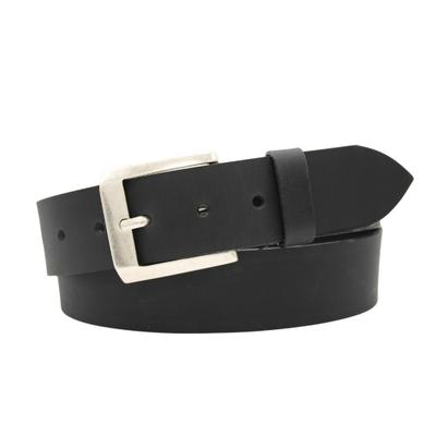Ledergürtel ANNAMATONI "AnnaMatoni Ledergürtel Rivo Ledergürtel Rivo", Herren, Gr. TW90 - 105cm Gesamtlänge, schwarz (schwarz 790), 100% Leder, Gürtel Ledergürtel