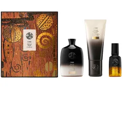 500ml Oribe Gold Lust Holiday Value-Set Collection (Shampoo 250ml + Conditioner 200ml + Oil 50ml)