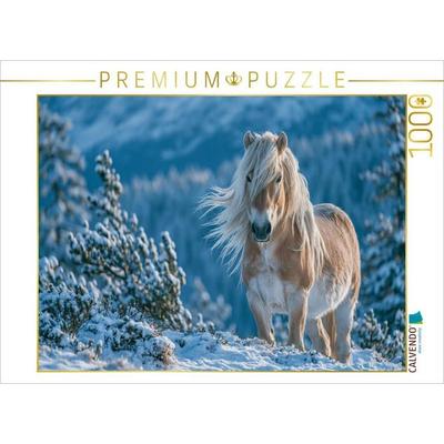 CALVENDO Puzzle Trage den Winter mit Würde und wärme im Herzen | 1000 Teile Lege-Größe 64x48cm Foto-Puzzle für glückliche Stunden, von , Calvendo