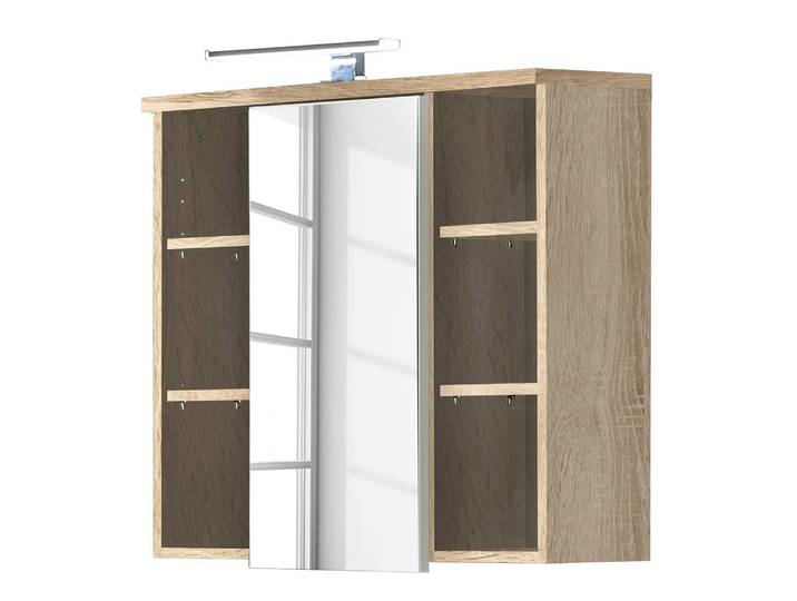 Spiegelschrank II 69 x 68 x 20cm Beige/Eiche Sonoma Dekor