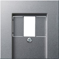 Zentralplatte Telekommunikations-Anschluss-Einheit Abdeckung aluminium, Retail