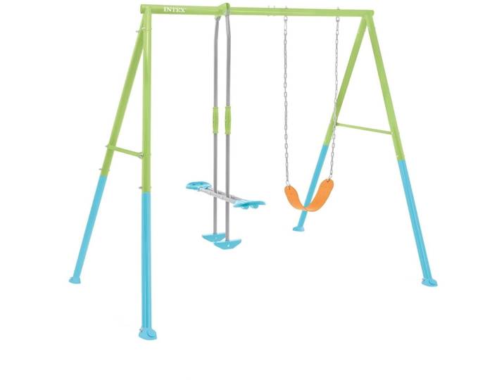 Schaukel Intex Swing and Glide Two-Feature Set - Farbe: grün/blau - Schaukel