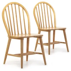 STUHL 2er-Set Clarck Eiche Farbe